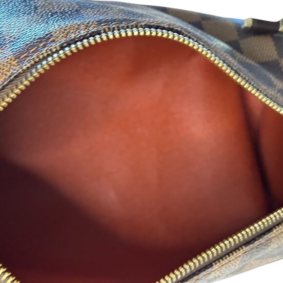 Louis Vuitton Damier Ebene Papillon 26 Handbag Vintage 2004 Dust Bag, Box, COA - Picture 6 of 16